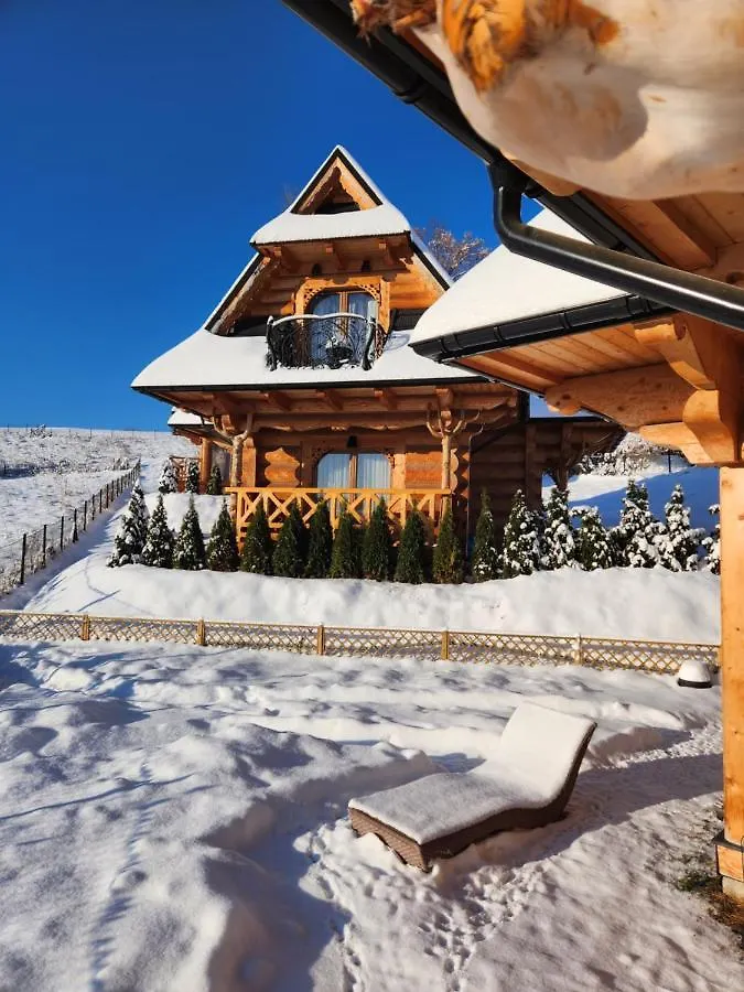 Goralska Chatka 2 Highland Cottage - Split Ac, Jacuzzi, Sauna, Private Parking, Mountains View, Garden, Zakopane 0*,