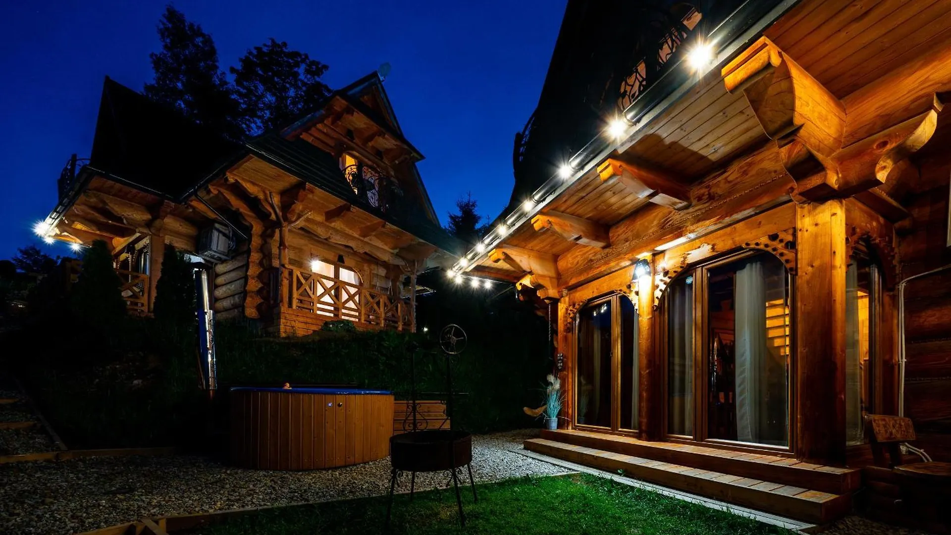 Goralska Chatka 2 Highland Cottage - Split Ac, Jacuzzi, Sauna, Private Parking, Mountains View, Garden, Zakopane Polen